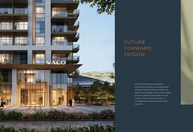 Valo balcony with skyline view