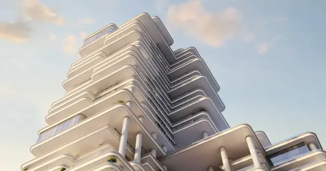 VELA Viento, twin tower exterior