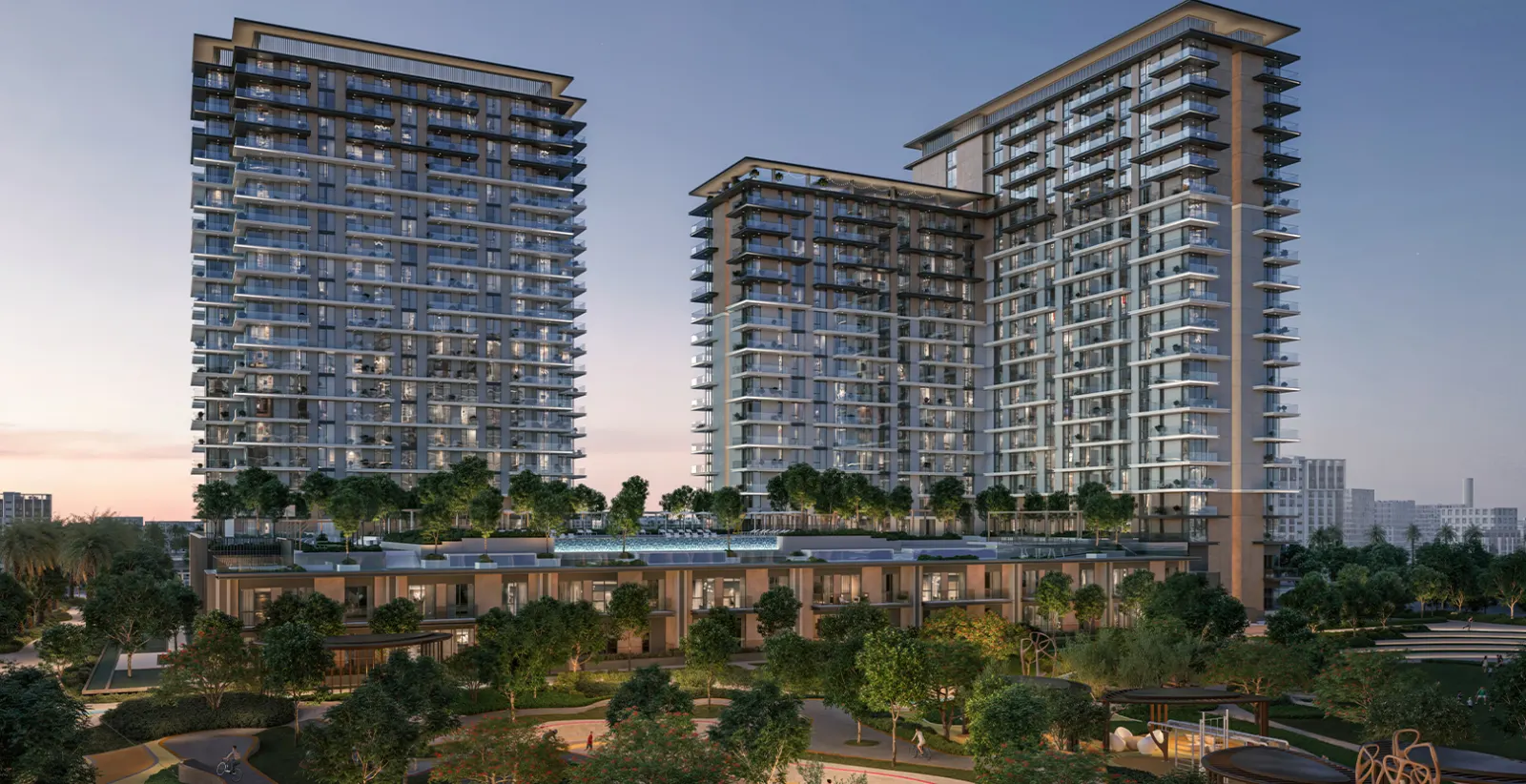 Vida Residences Hillside, Dubai Hills Estate, Dubaï