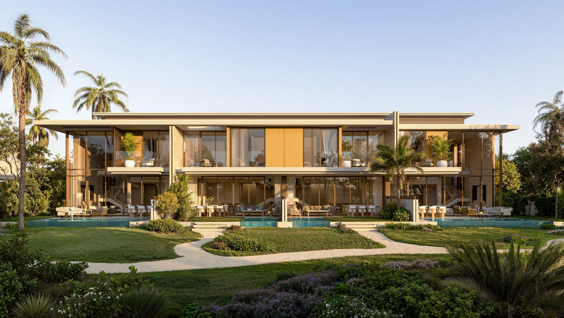 The 4-plex townhouses