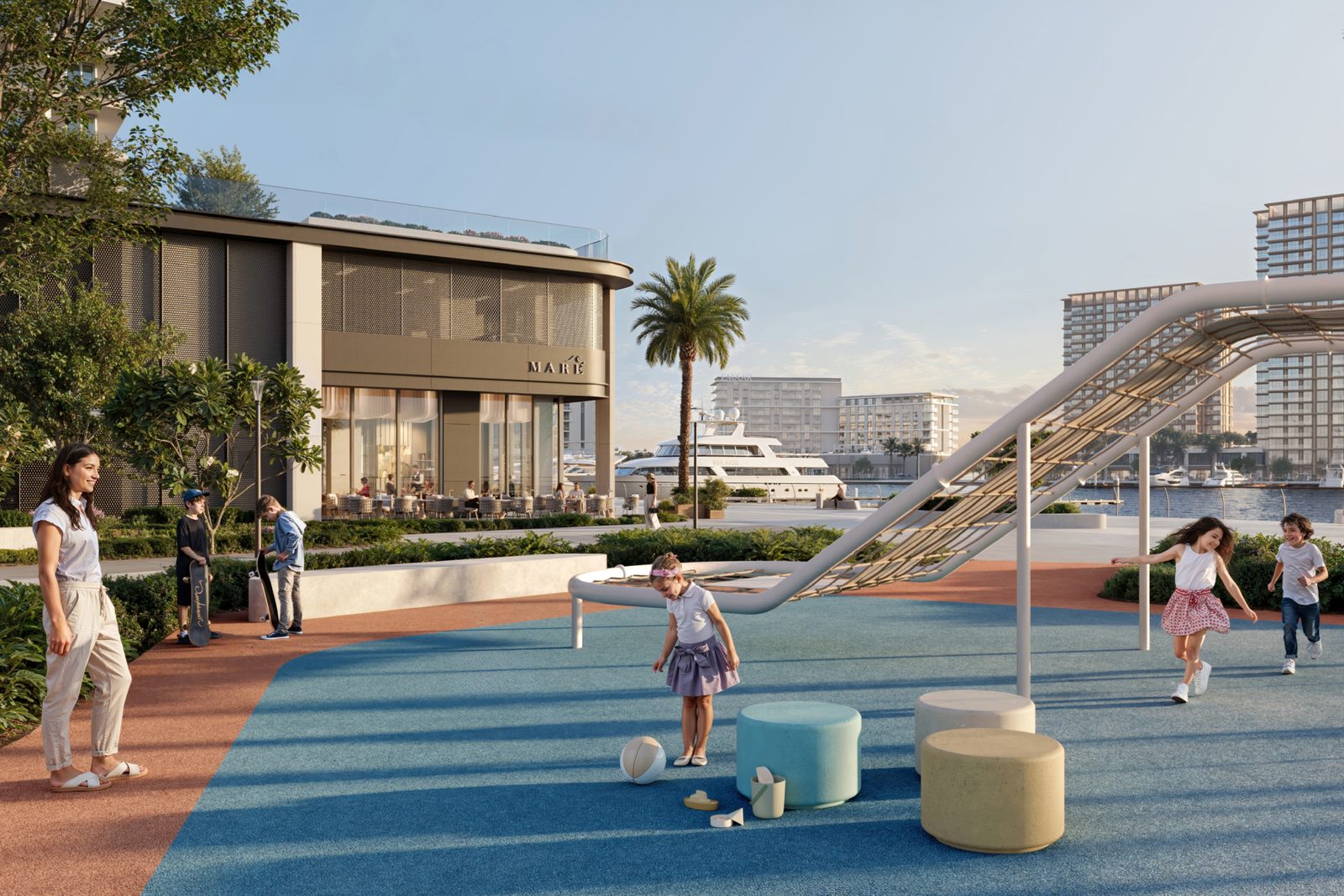 Marina promenade