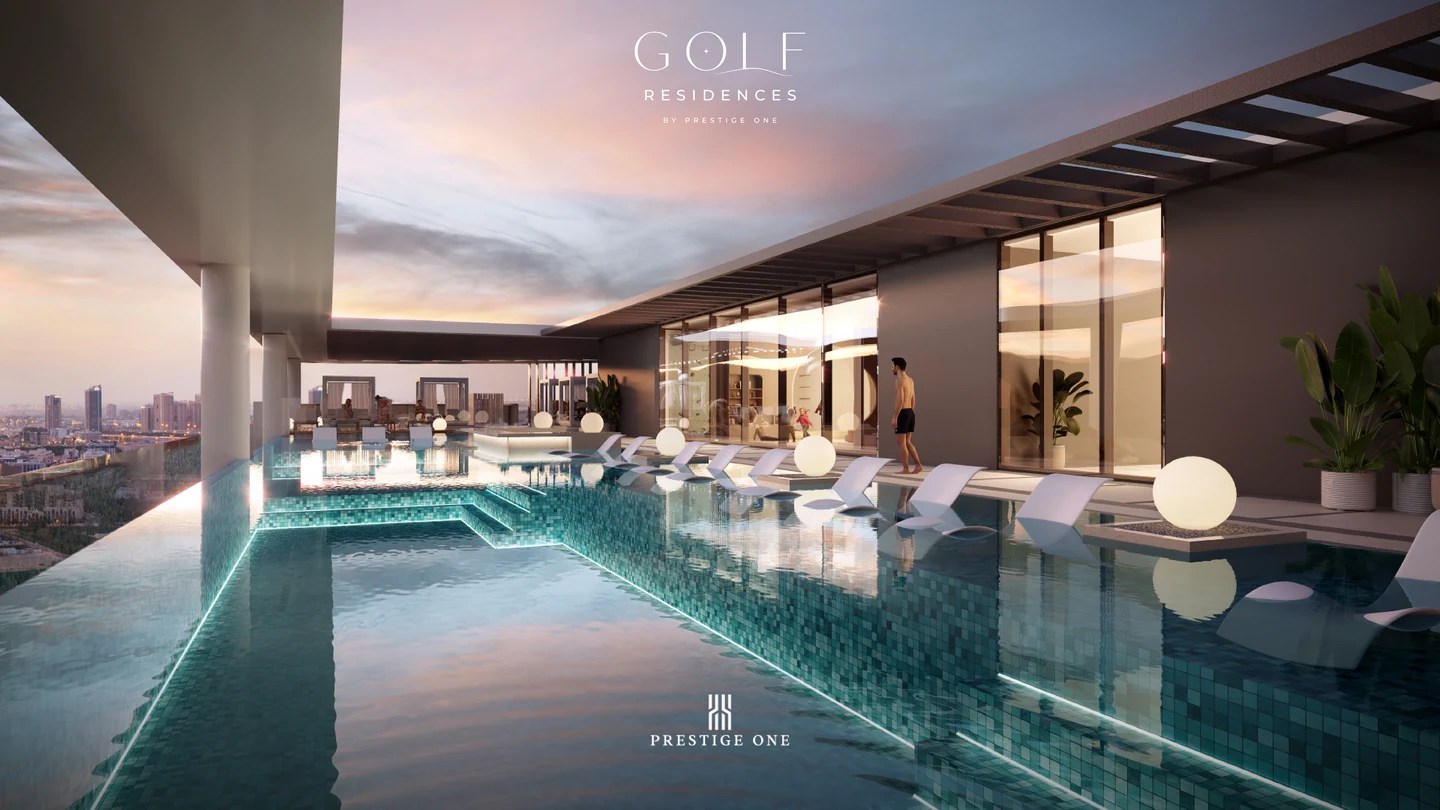 Skyline infinity pool