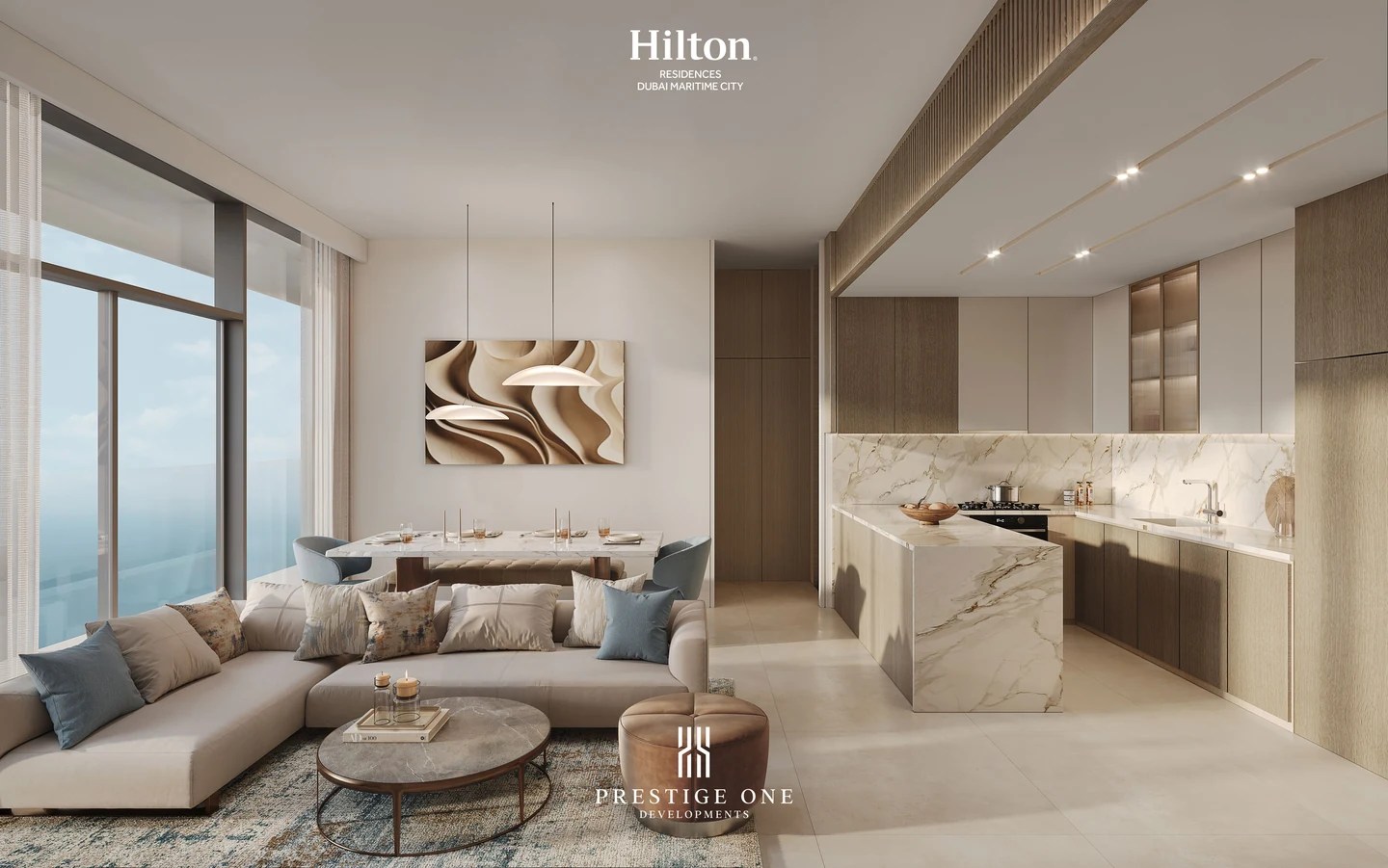 One-bedroom living