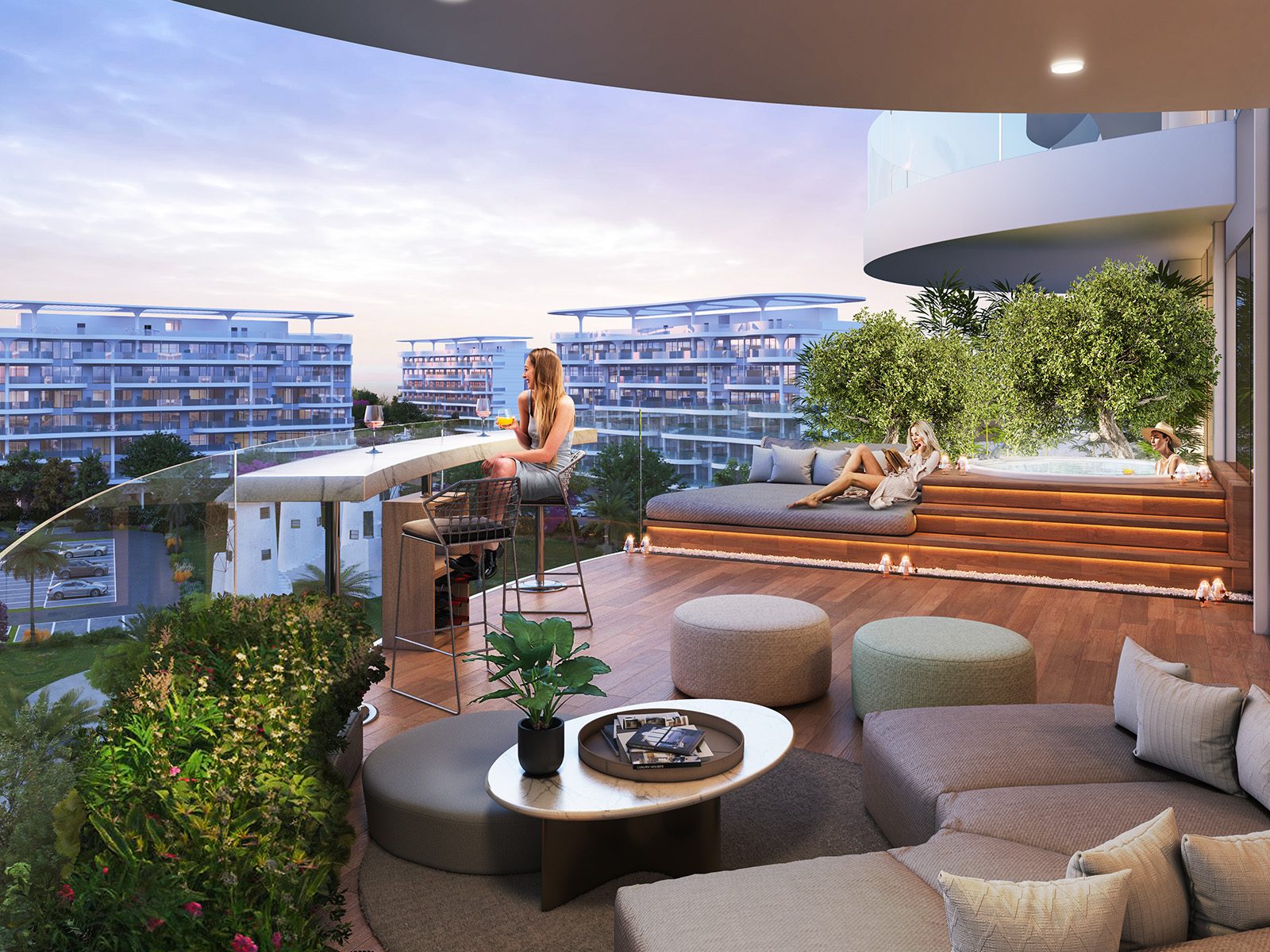Rooftop terrace