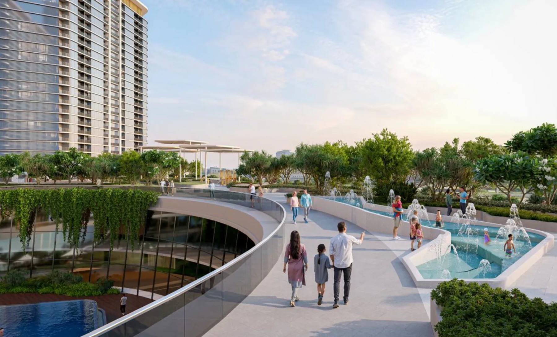 Pool and leisure deck
