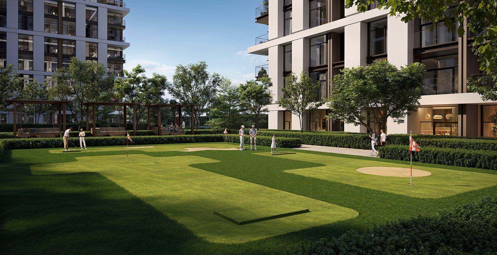 Golf lawn
