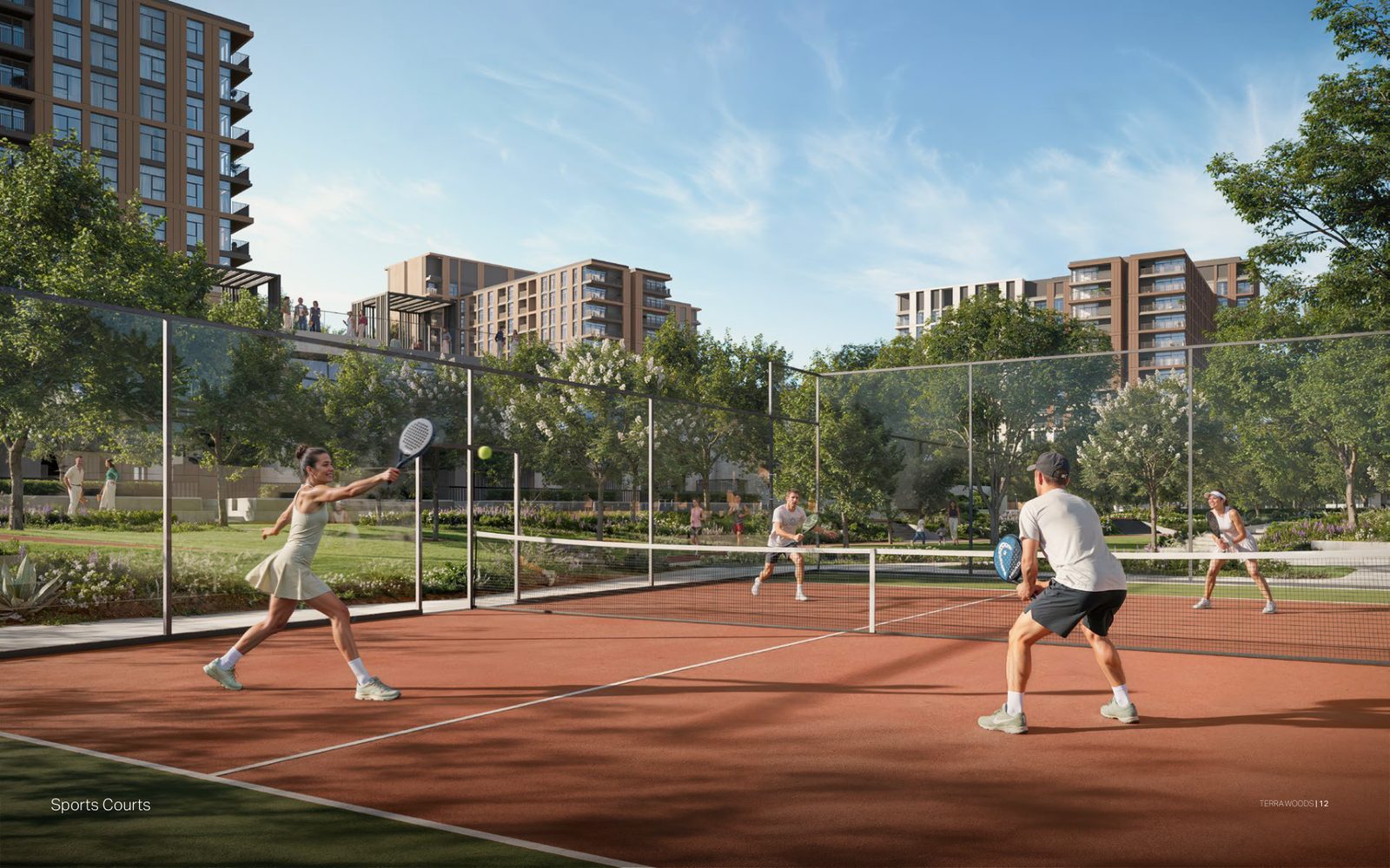Sports courts